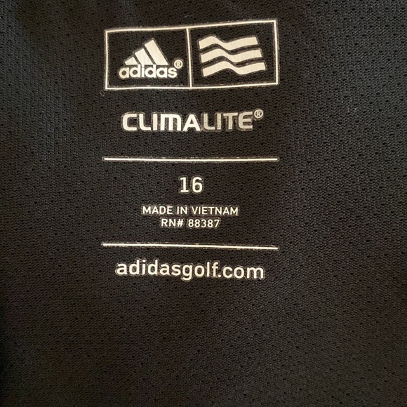 Adidas Golf Tennis Skirt skort climalite size 16 black - Picture 6 of 10